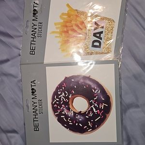 2 Bethany Mota Vinyl Stickers